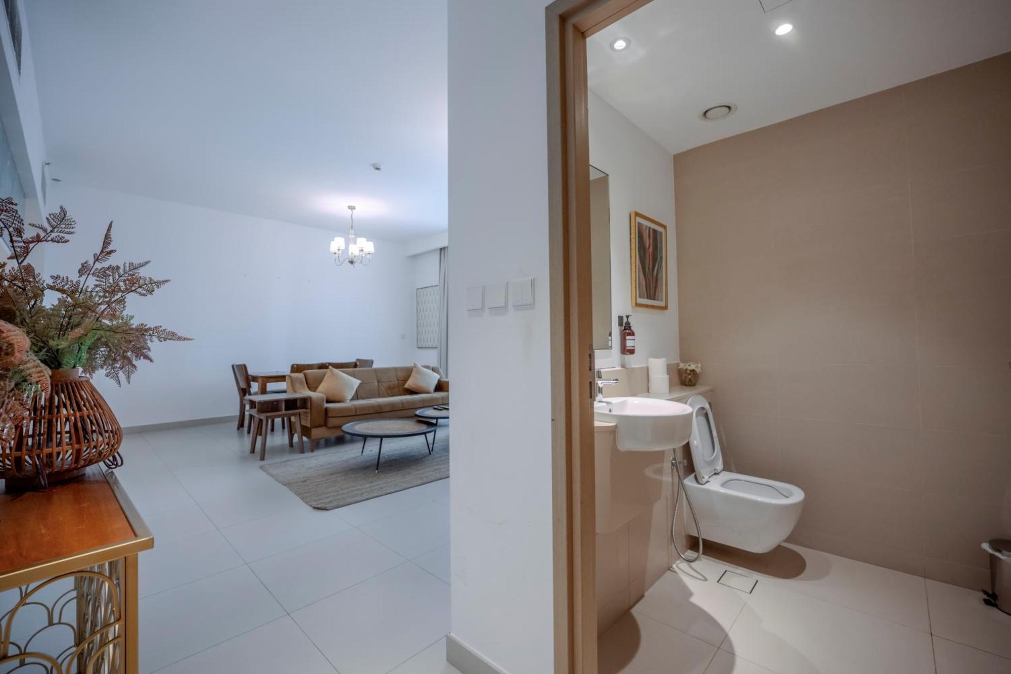 Aparthotel 3Br Haven With Burj Views By Magnoliasvhr Dubai Esterno foto